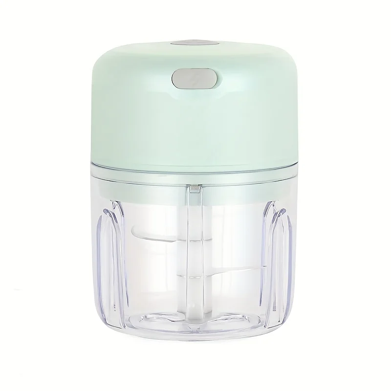 S4e5dc958142b468a8773010573091057U.webp 250ml Mini Rechargeable Garlic Chopper and Meat Grinder, Durable and Sturdy, Suitable for Crushing Garlic, Chili, Onions, Minced Meat, Nuts, and More - Image 7